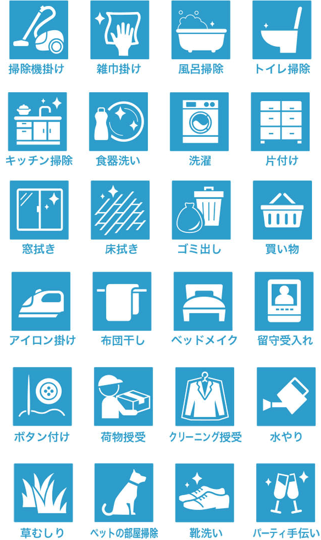 スポットサービスの提供内容