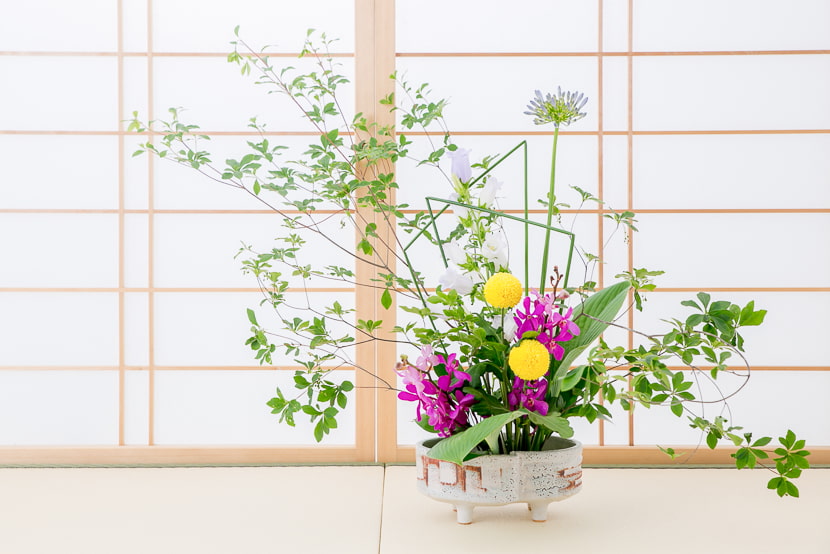 Ikebana (the “way of flowers”) is more than just putting a simple bouquet together