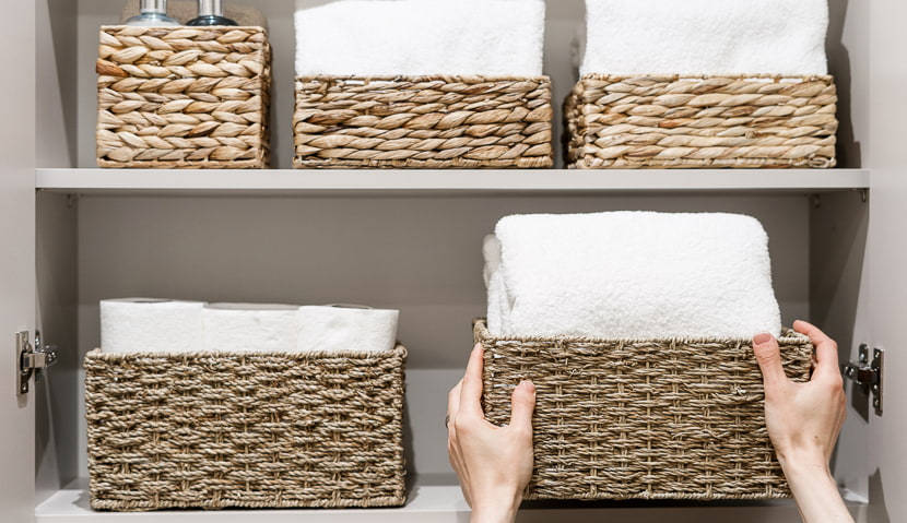 Four Simple Steps for Easy and Aesthetic Towel Storage