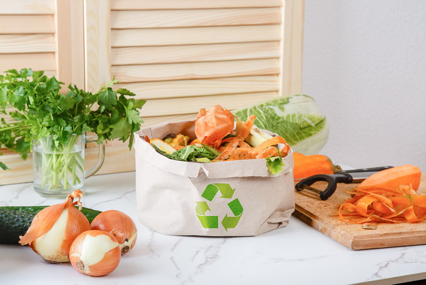 Dispose of food scraps wisely